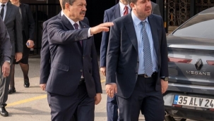 Adalet Bakan Yardımcısı Tuncay, İzmir Adliyesi'ni ziyaret etti