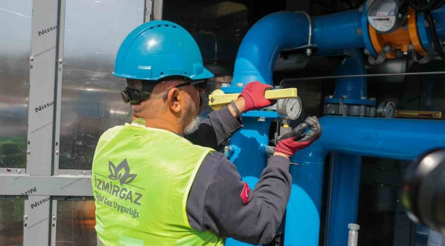 Aliağa'da doğal gaz ağı genişliyor