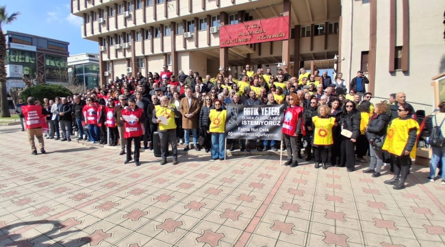 Aliağa'da Eğitimcilerden Şiddete Karşı Ortak Tepki 