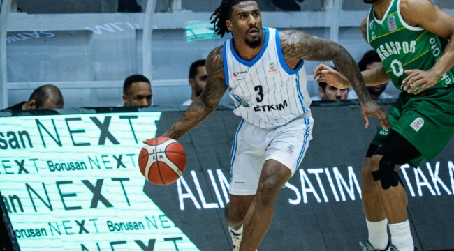  Aliağa Petkimspor, Bursaspor'u 91-82 mağlup ett