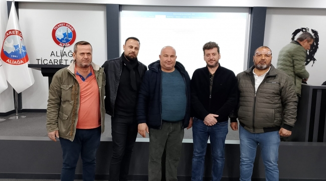 Aliağa Şehir İçi Minibüsçüler ve Otobüsçüler Karayolu Yolcu Kooperatifte Yeni Başkan Ertürk