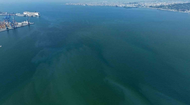 İzmir Körfezi'nde yine dış kaynaklı kirlilik alarmı