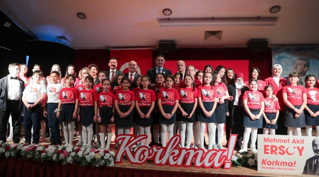 Milli Şair Mehmet Akif Ersoy Aliağa'da Anıldı