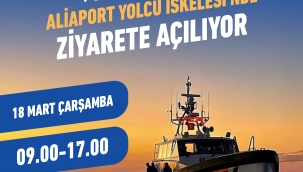 Sahil Güvenlik Botu TCSG-907 Aliağa'da Ziyarete Açılıyor