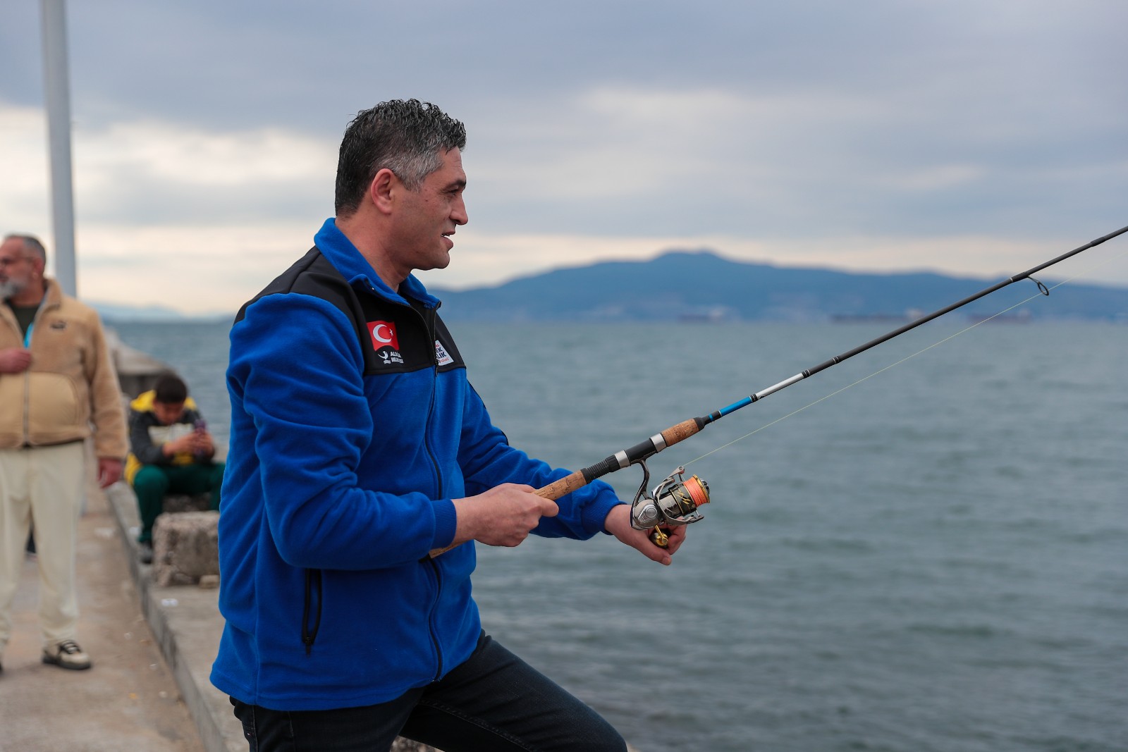 Aliağa'da At-Çek Balık Avı Festivali Coşkusu Yaşandı