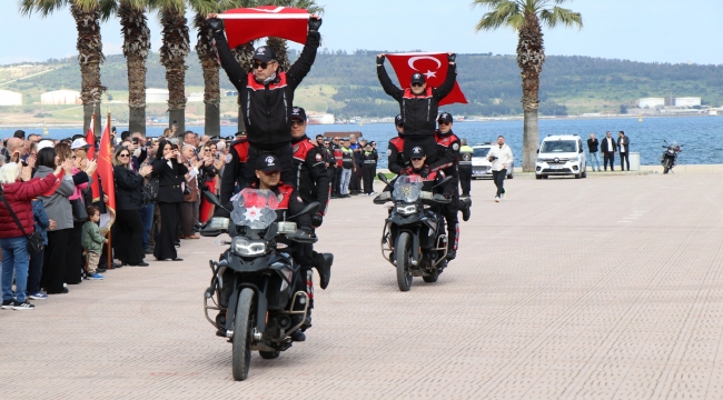 Aliağa'da Türk polis Teşkilatı'nın 181. Yılı kutlandı 