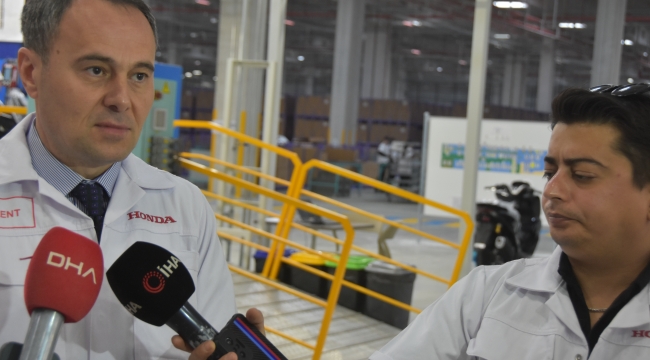 Honda Türkiye Başkan Yardımcısı Bülent Kılıçer: "Hedefimiz Yıllık 200 Bin Adet Üretim"
