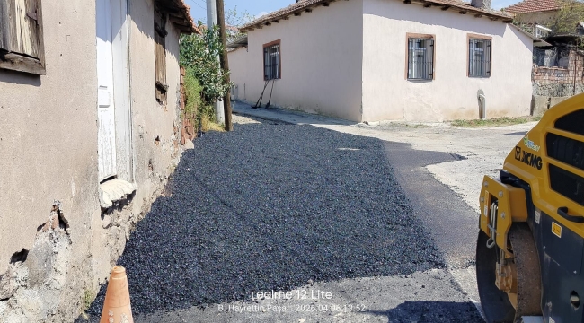 İzmir Büyükşehir Belediyesi'nin Aliağa'daki çalışmaları sürüyor