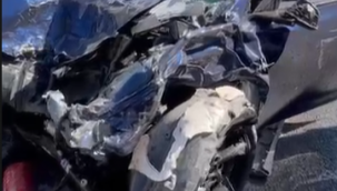 İzmir'de Trafik Kazası : 1'i polis 3 kişi hayatını kaybetti, 5 kişi yaralandı