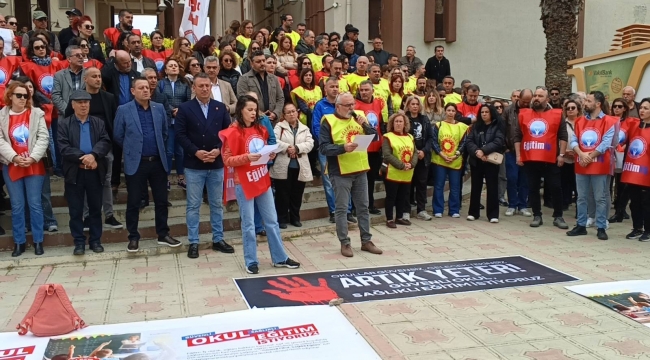 Siverek'teki Saldırı Aliağa'da Protesto Edildi