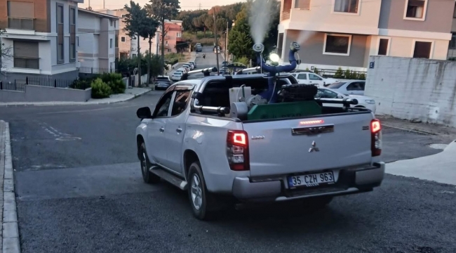 Sivrisinek Yoğunluğuna Karşı Aliağa'da Erken İlaçlama 