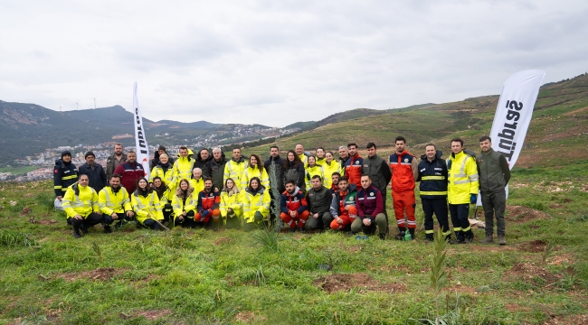 Tüpraş'tan 100 Bin Fidanla Ağaçlandırmaya Destek