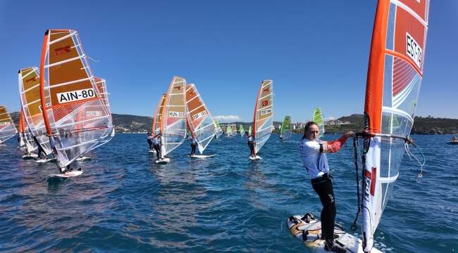 Windsurf Techno 293 Dünya Şampiyonası Foçada Devam Ediyor