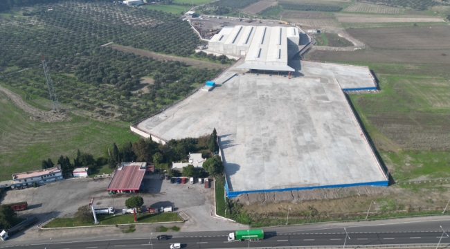 Aliağa 35 milyon dolar yatırımla kurulan antrepoya kavuştu