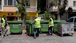 Bornova'ya 325 yeni çöp konteyneri