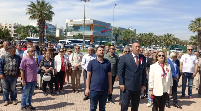 CHP Aliağa İlçe Örgütü: "Mustafa Kemal Atatürk'ün izinde yürümeye devam edeceğiz"