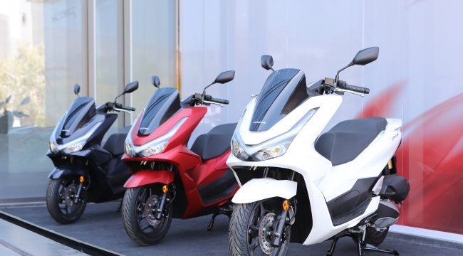 Honda Türkiye Motosiklet'in Türkiye'de üretilen ilk scooter modeli PCX125 ön siparişe açıldı