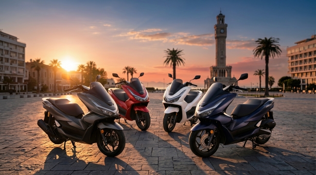 Honda Türkiye Motosiklet'in Türkiye'de üretilen ilk scooter modeli PCX125 ön siparişe açıldı
