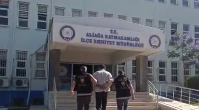 Aliağa'da 18 Yıl Hapis Cezasıyla Aranan Firari Yakalandı