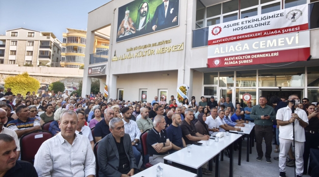 Aliağa'da Aşure Kazanı Birlik ve Beraberlik İçin Kaynadı