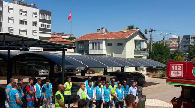 Aliağa Ülkü Ocakları'na uygulamalı orman yangınları eğitimi