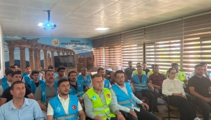 Aliağa Ülkü Ocakları'na uygulamalı orman yangınları eğitimi