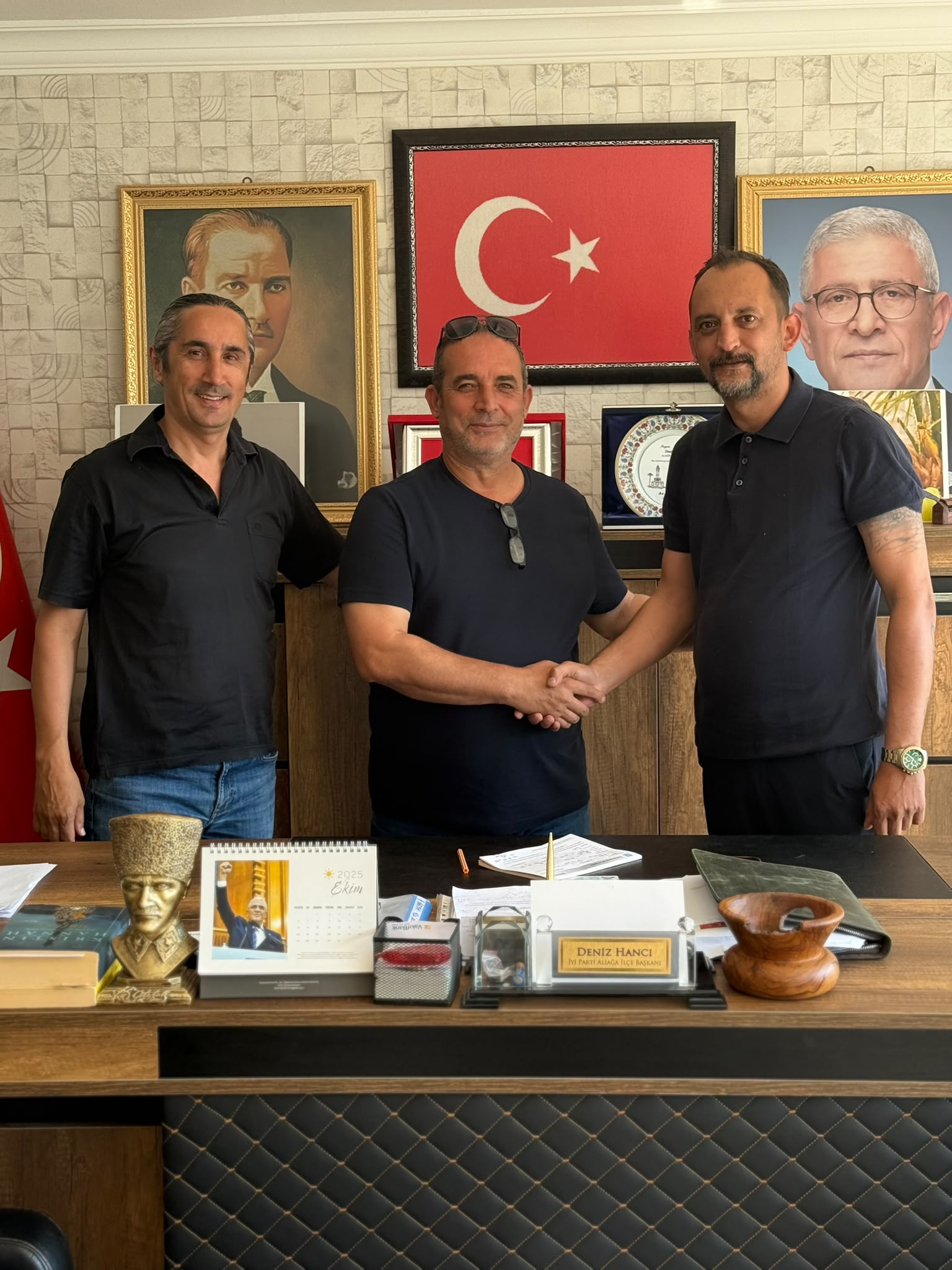 Eski Anahtar Parti İlçe Başkanı Hakan Erkekaslan İYİ Parti'ye Katıldı
