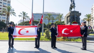 20 Temmuz Barış ve Özgürlük Bayramı İzmir'de törenle kutlandı