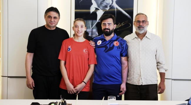 Aliağa Gençlik Merkezi Spor Kulübü'nden Milli Takım'a bir sporcu daha
