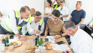 Başkan Tugay: Aliağa'nın altyapı sorununu kalıcı olarak çözüyoruz