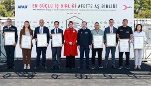 Büyükşehir'in afet hazırlığına ulusal standart onayı
