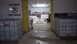 İzmir'de 2.5 milyon TL'lik kaçak alkol ve tütün operasyonu: 14 şüpheliye işlem