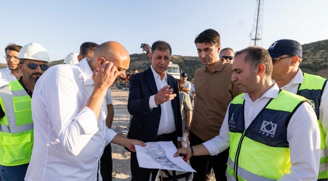 İzmir'in 3. büyük ileri biyolojik arıtma tesisi yükseliyor