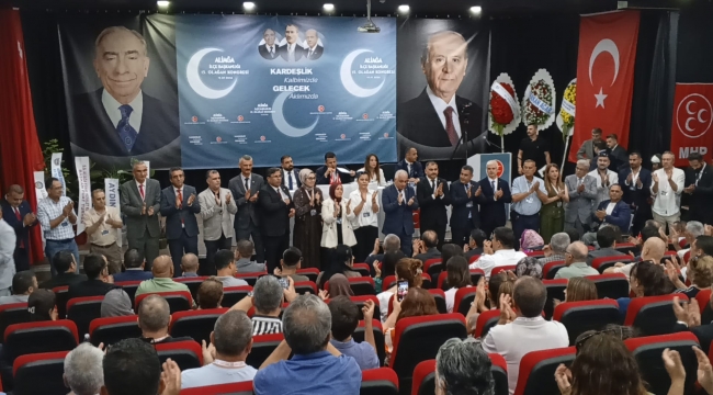 MHP Aliağa'da Nuray Aydemir güven tazeledi