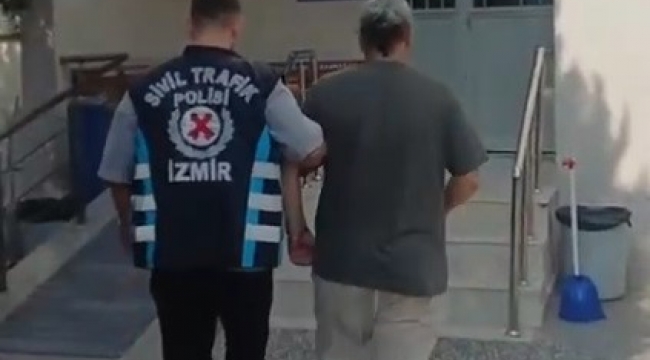 Motosikletliyi darbeden trafik magandası yakalandı, ceza yağdı